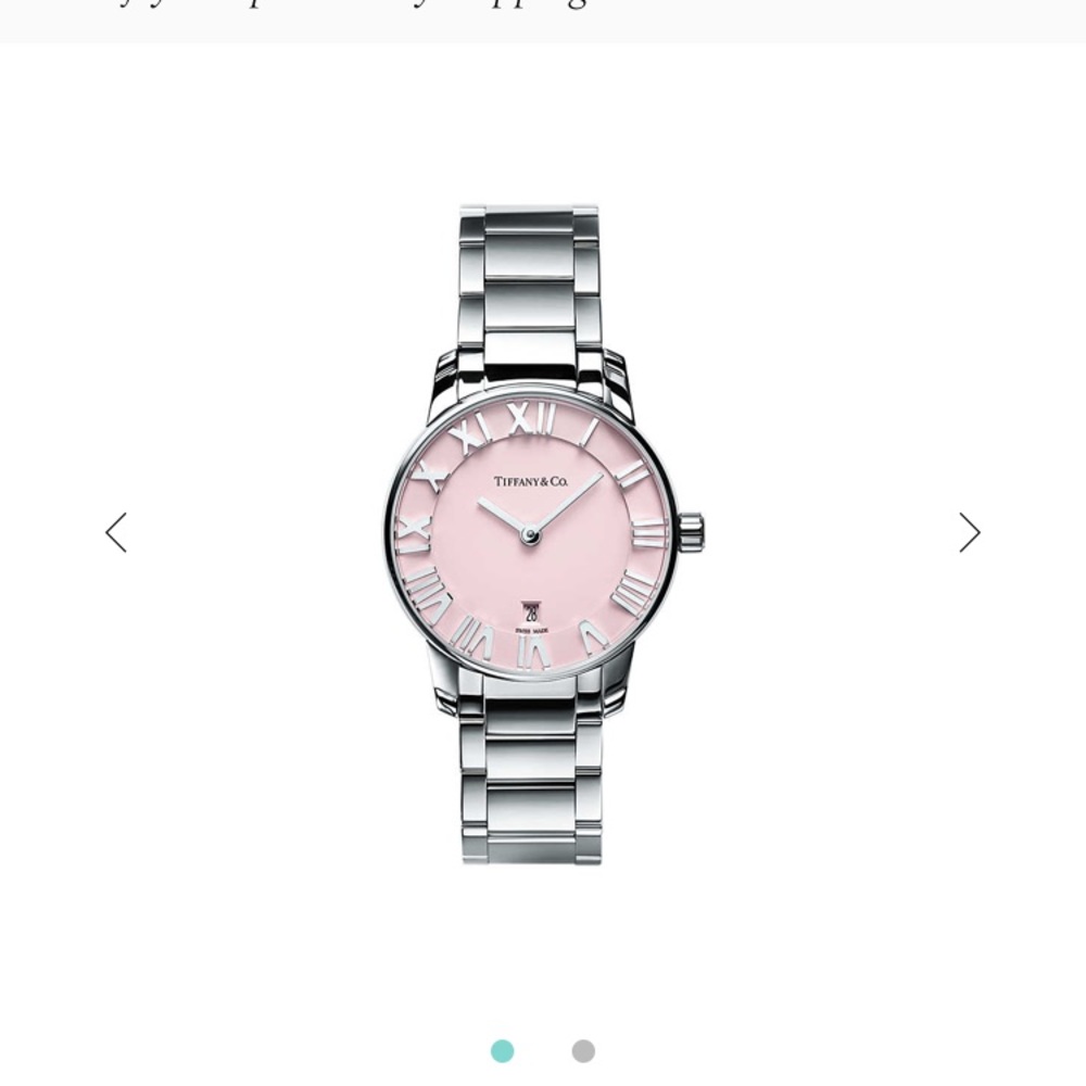 Tiffany & Co. Pink Atlas Watch